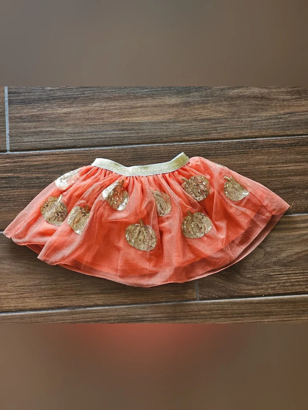Sweet Wink Pumpkin Tutu Halloween Fall Size 1-2Y